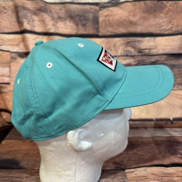 TSC Tractor Supply Co Hat Cap Aqua Blue Adjustable Strapback Farm & Ranch Supply - Picture 2 of 7